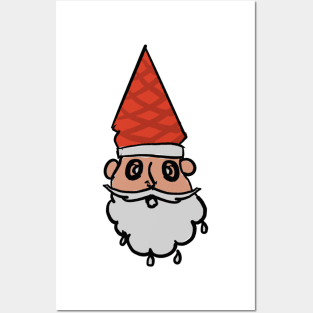 Santa Icecream Posters and Art